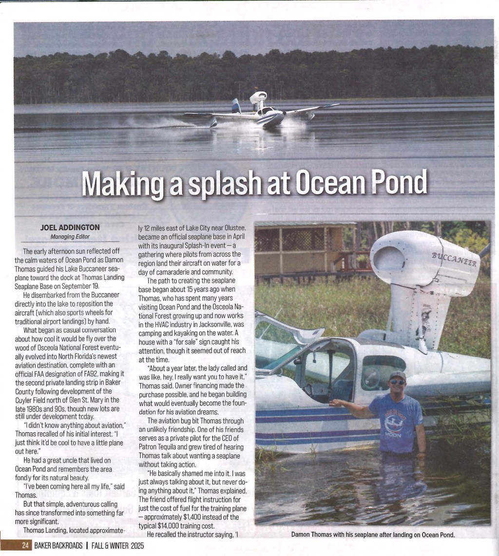 Making a Splash in Baker Backroads&nbsp;Magazine